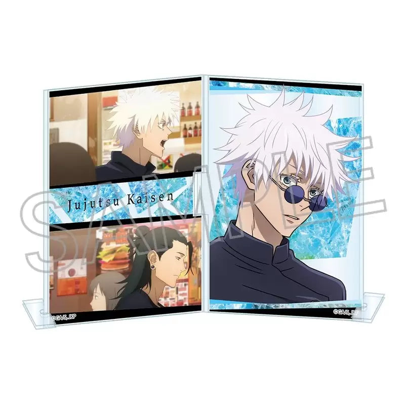 Presentoir Acrylique Gojo Satoru B Ver. Jujutsu Kaisen 2Pcs