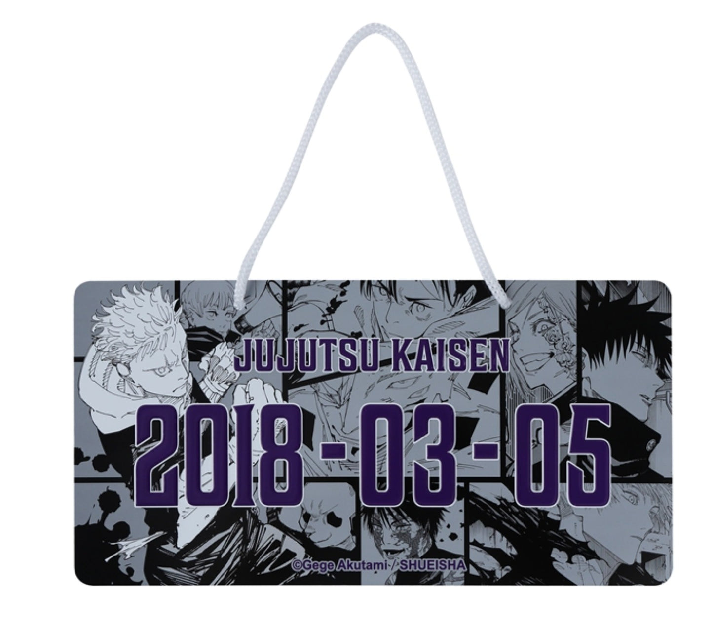 Plaque Jujutsu Kaisen Aniversary Jujutsu Kaisen