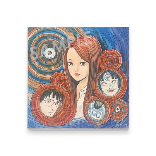 Canvas Uzumaki Ver.A Junji Ito Exhibition World of Fantasy