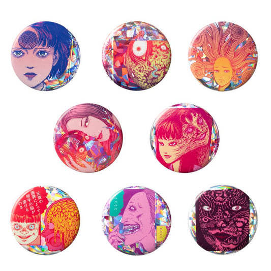 Badge Aleatoire Ver.B Junji Ito Exhibition Enchantment