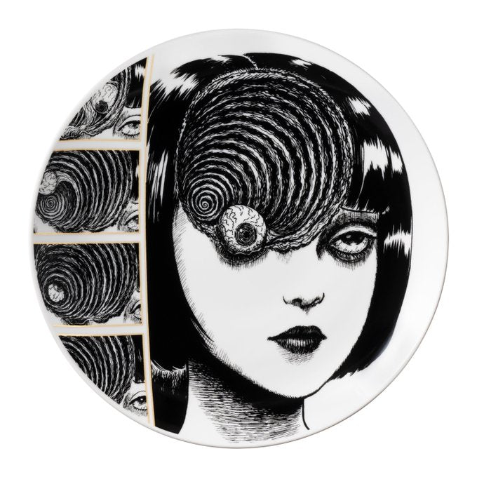 Assiette Uzumaki Junji Ito Exhibition Enchantment