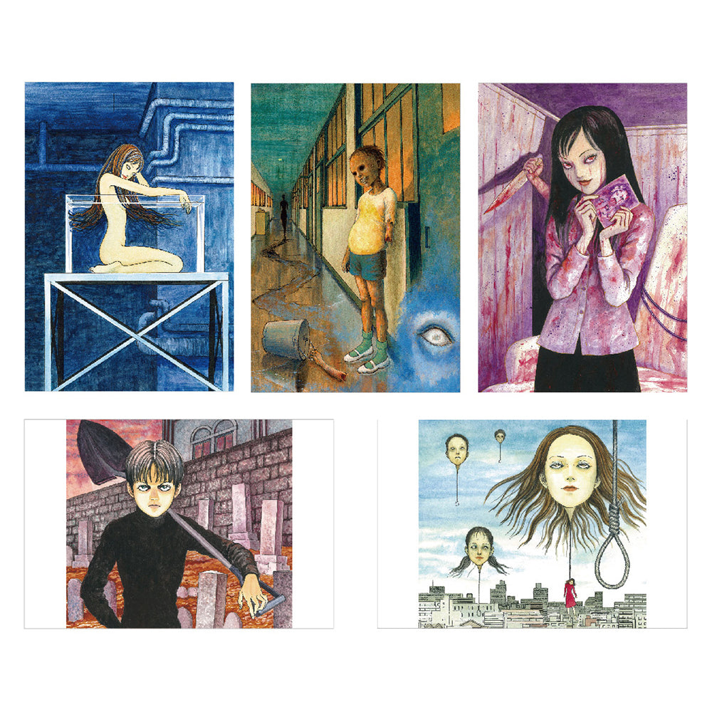 Carte Postal Ver.A Junji Ito Set 5Pcs