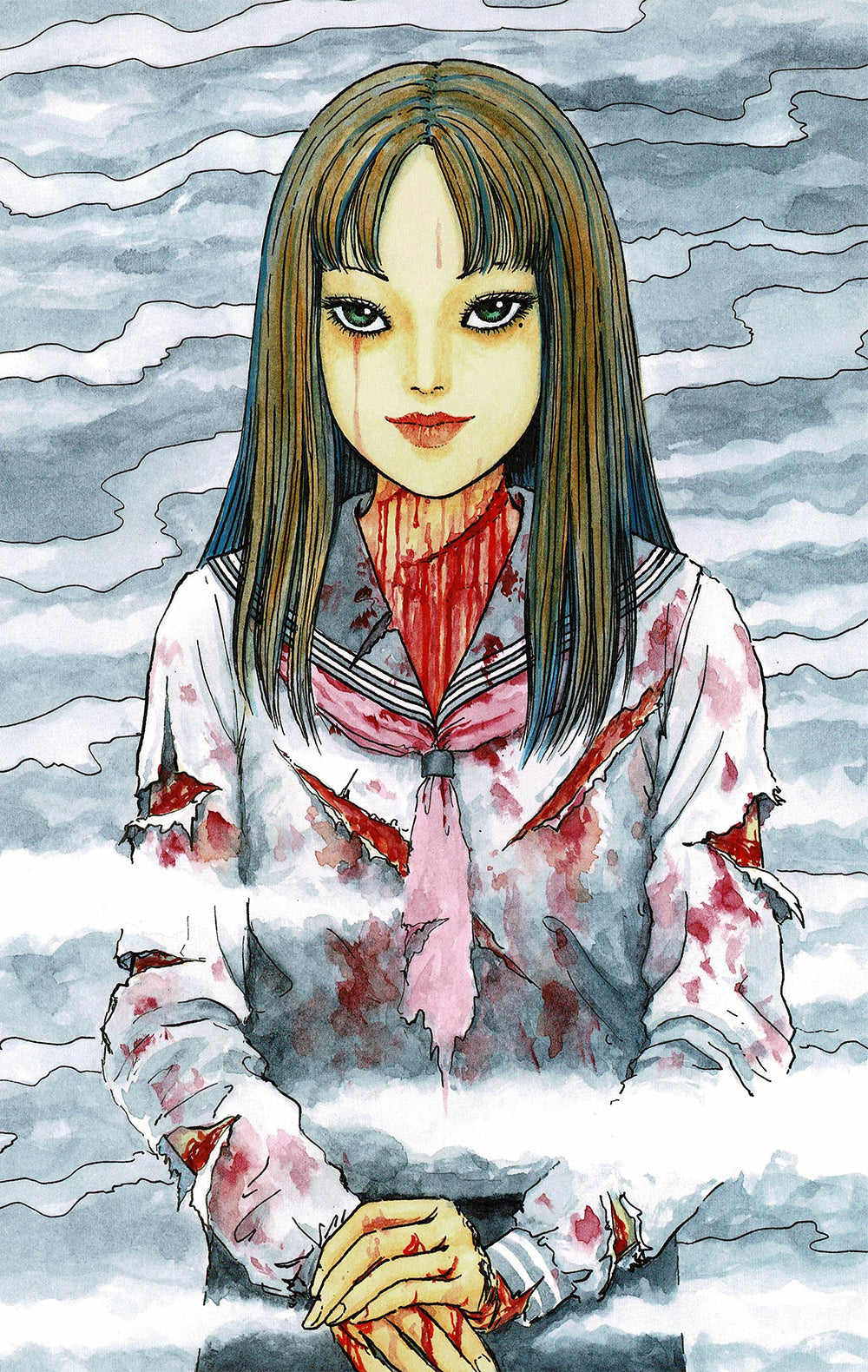 Reprographie Signee Tomie Junji Ito Limitee 100 Exemplaires