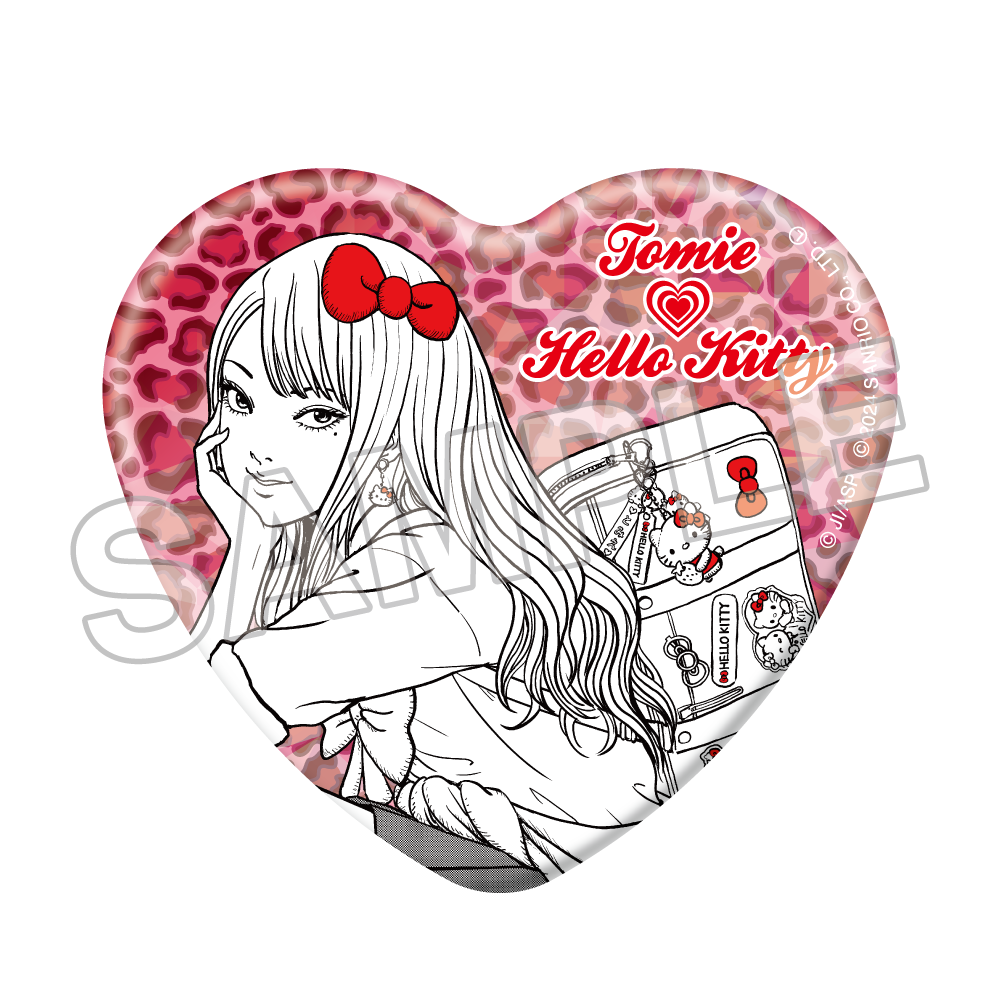 Badge Tomie Junji Ito x Sanrio