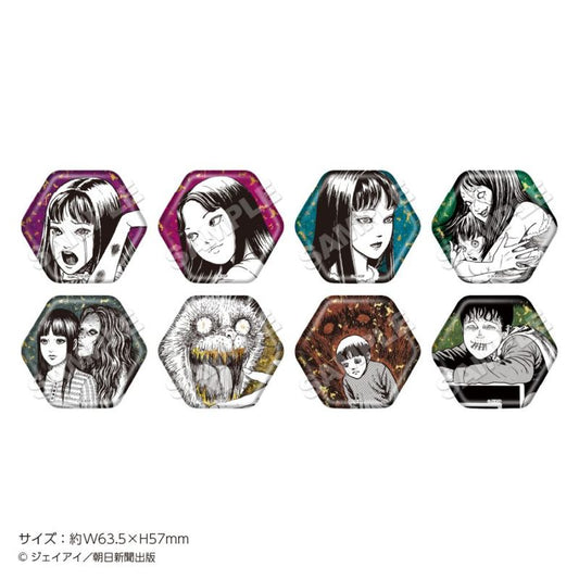Badge Junji Ito Maniac Ver. Vol.01 Aleatoire Box 8Pcs