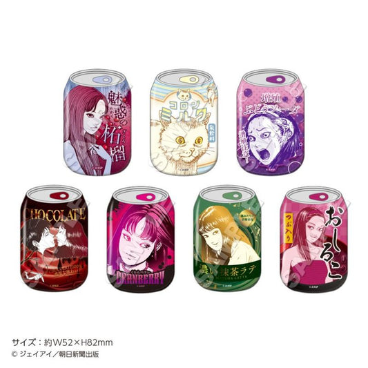 Badge Junji Ito Drink Collection Aleatoire Box 7Pcs