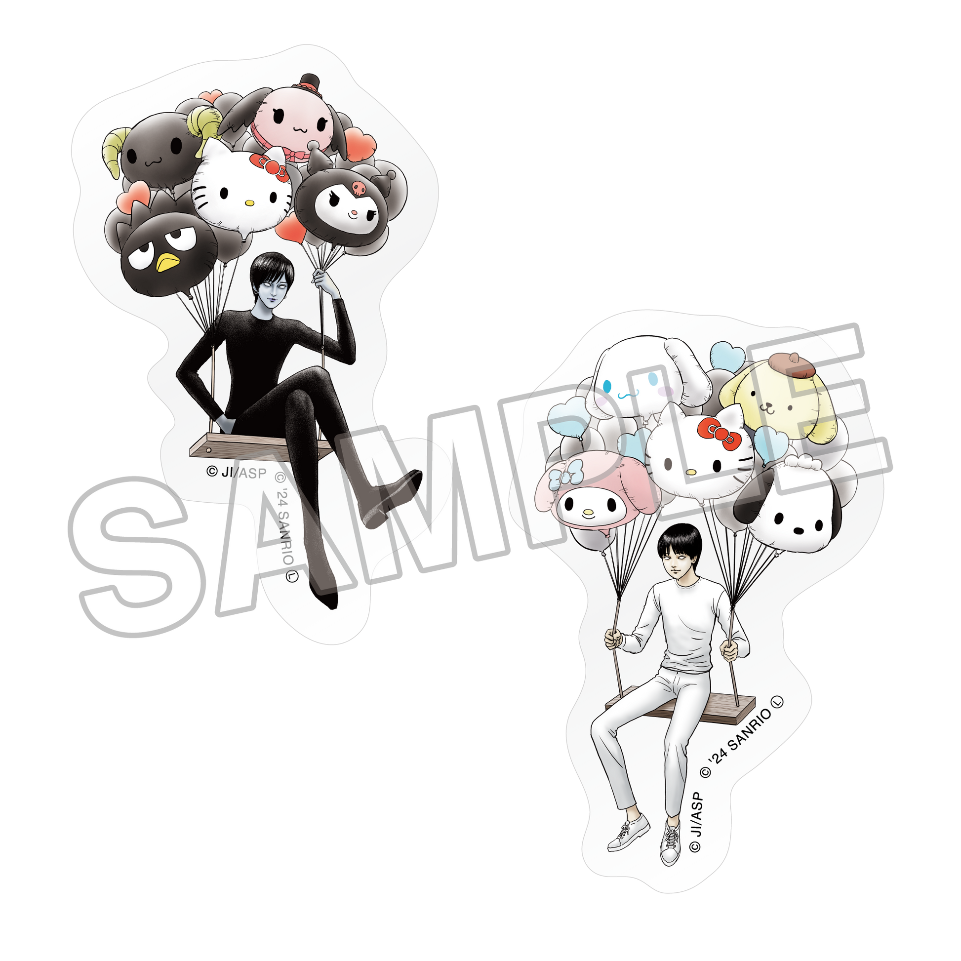 Sticker Junji Ito x Sanrio Au Choix