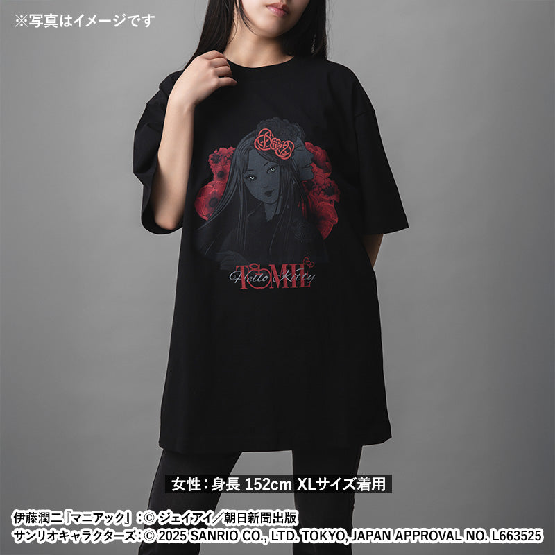 T-Shirt Tomie Junji Ito x Sanrio Black Ver.