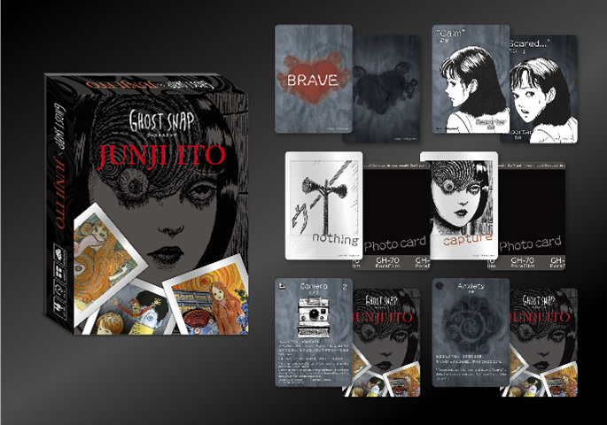 Board Game Ghost Snap Junji Ito Ver.