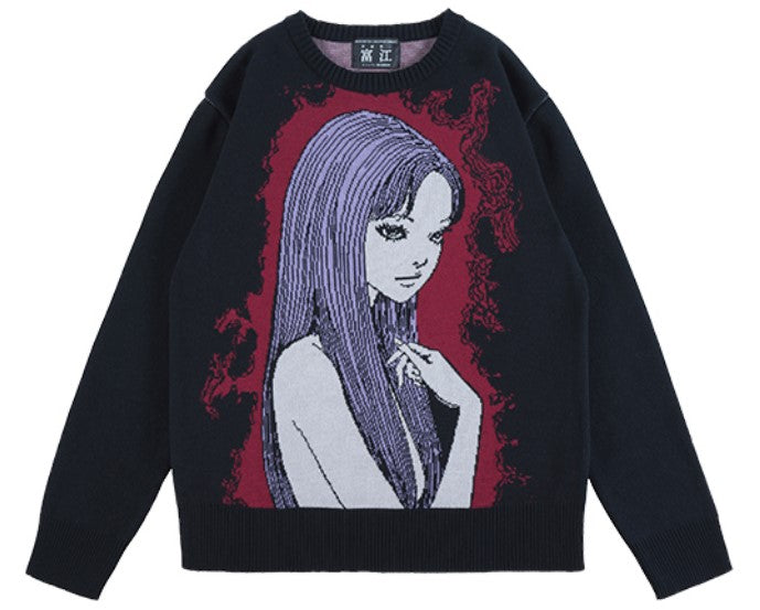 Sweater Junji Ito Arts & Fashion Pop Up