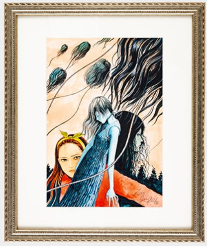 Tableau Junji Ito Avec Autographe Junji Ito Arts & Fashion Pop Up Au Choix