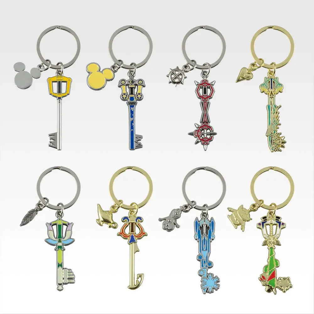 Porte-clefs Kingdom Hearts (G) Ichiban Kuji Kingdom Hearts 25th Anniversary Set Complet