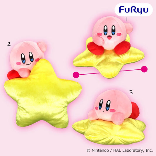 Peluche Kirby Warp Star Ver. Kirby Au Choix