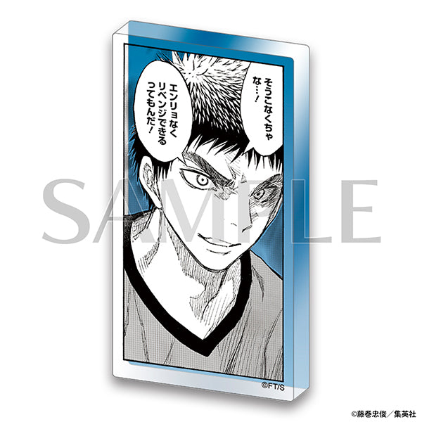 Bloc Acrylique Kasamatsu Yukio Kuroko No Basket 15th Anniversary Exhibition