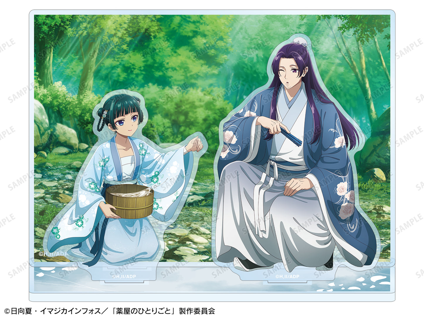 Diorama Acrylique Mao Mao & Jinshi Les Carnets de l'Apothicaire Pop Up Store Ver.