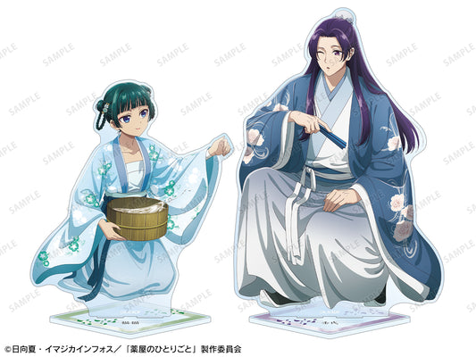 Acrylique Stand Mao Mao & Jinshi Les Carnets de l'Apothicaire Pop Up Store Ver.