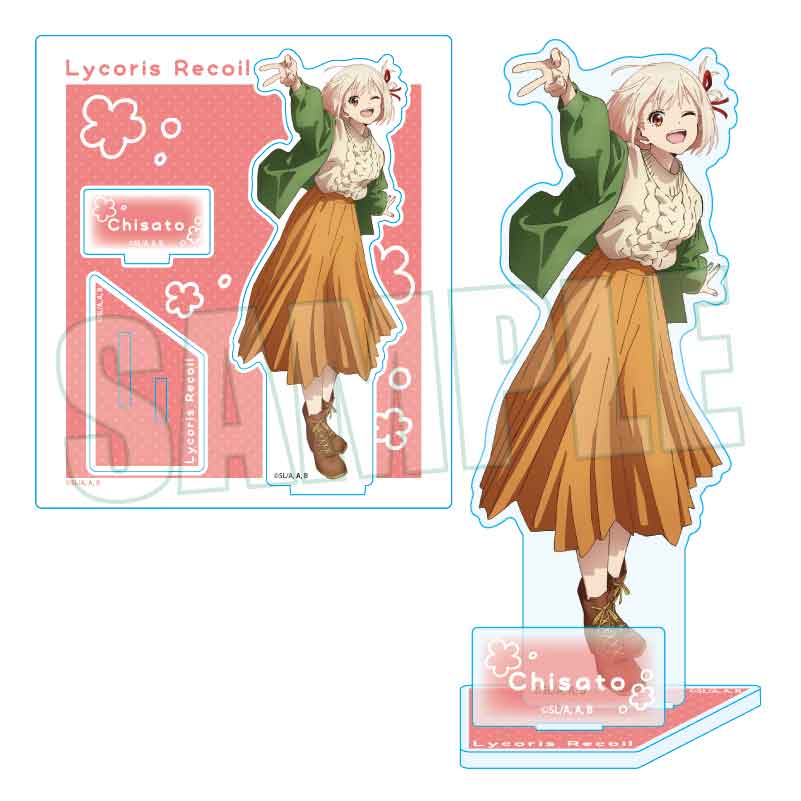 Acrylique Stand Chisato Nishikigi & Takina Inoue Lycoris Recoil