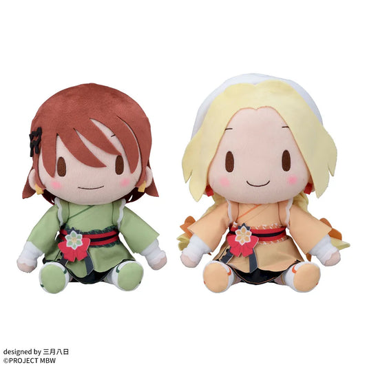 Peluche Kyoka Kitahara & Choco Mitsumata Luminasta Maebashi Witches