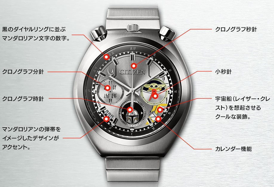Montre The Mandalorian Citizen 2000 Limited Edition Au Choix