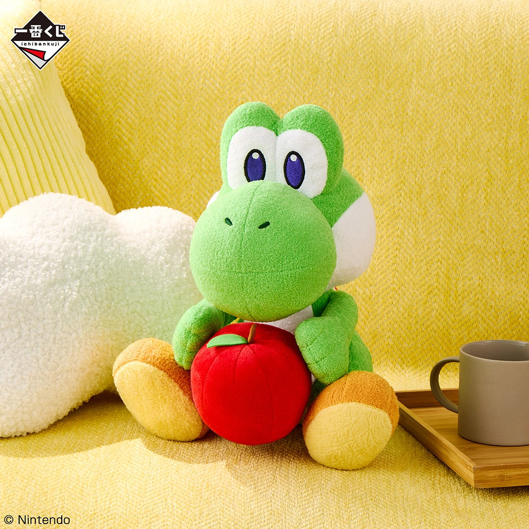 Peluche Yoshi Apple Ver. (A) Ichiban Kuji Mario With Yoshi