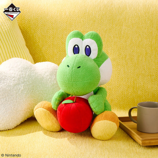 Peluche Yoshi Apple Ver. (A) Ichiban Kuji Mario With Yoshi