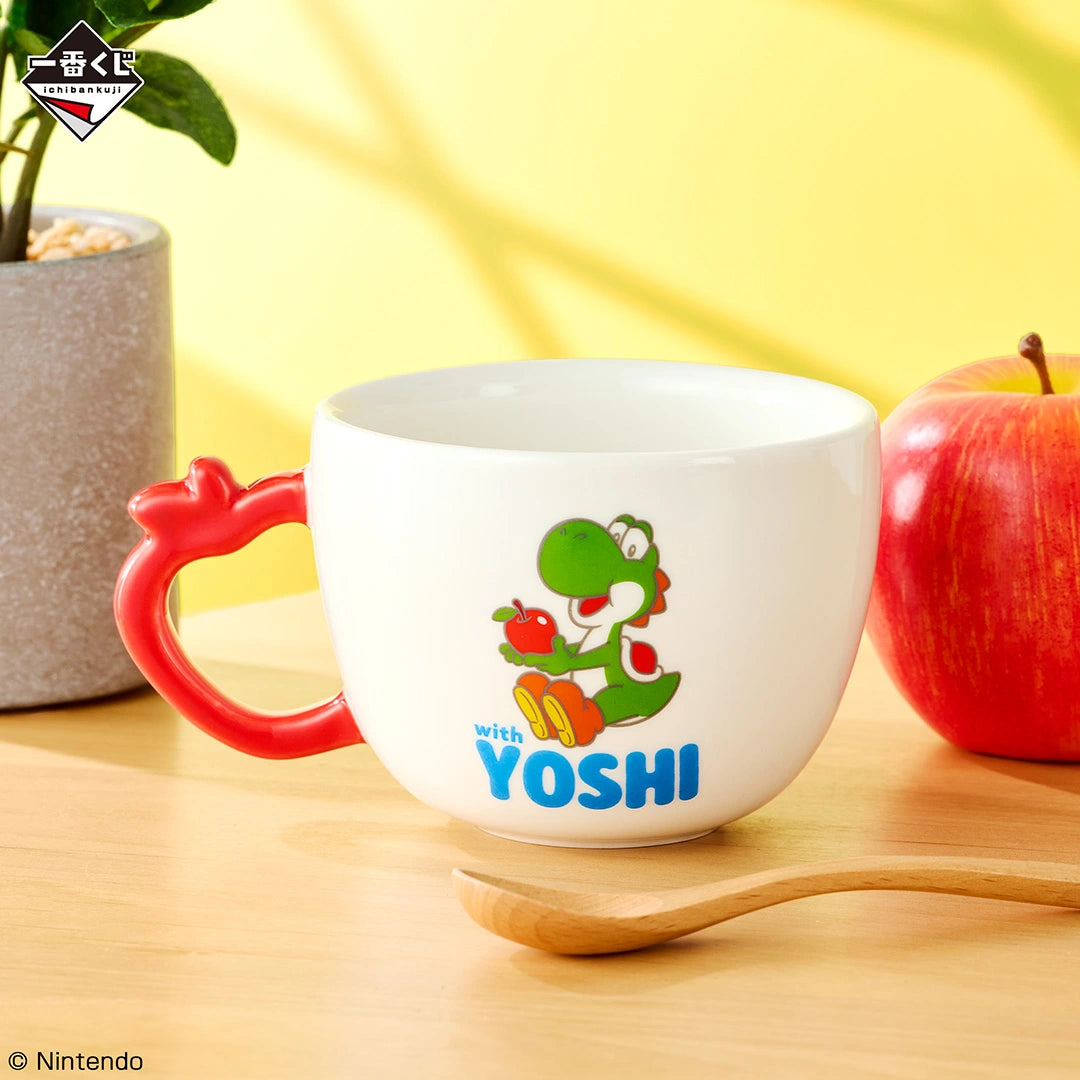 Mug Yoshi (C) Ichiban Kuji Mario With Yoshi