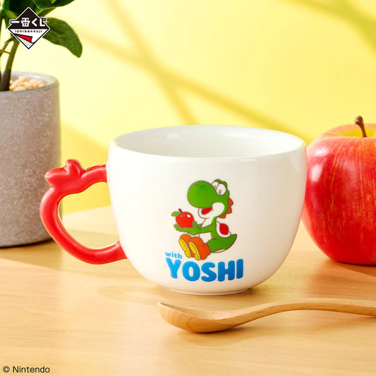 Mug Yoshi (C) Ichiban Kuji Mario With Yoshi