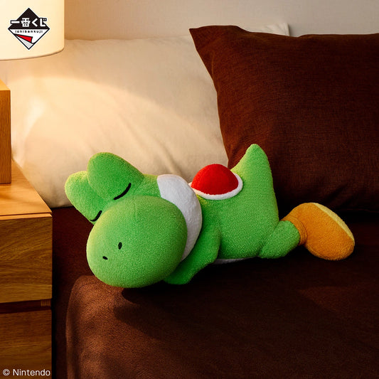 Peluche Yoshi Sleeping Ver. (Last One) Ichiban Kuji Mario With Yoshi