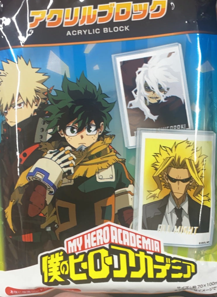 Bloc Acrylique My Hero Academia Aleatoire Ver.