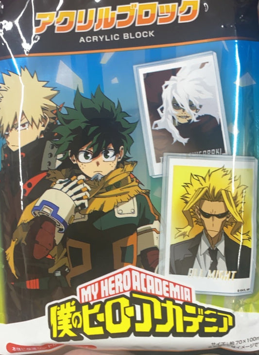 Bloc Acrylique My Hero Academia Aleatoire Ver.