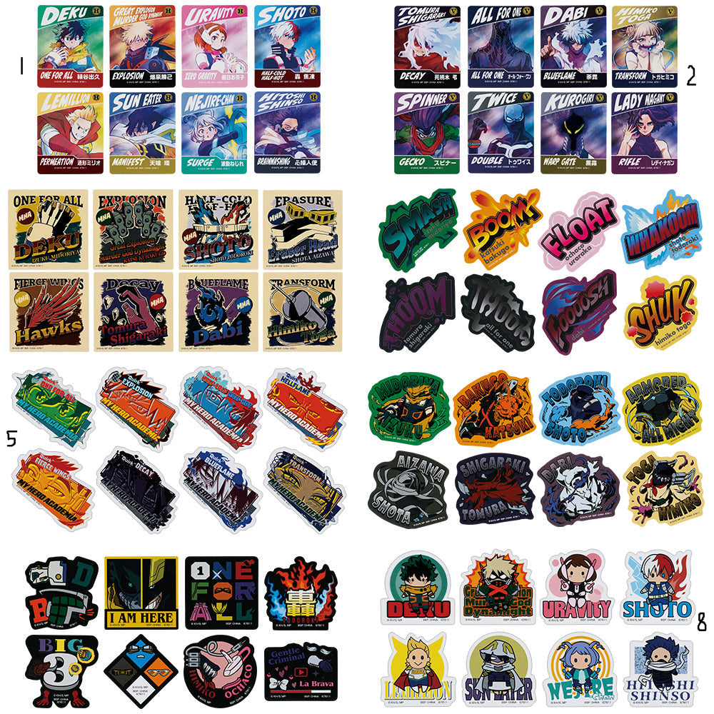 Stickers My Hero Academia (J) Ichiban Kuji My Hero Academia Conflicting Feelings