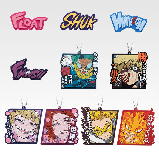 Rubber Charm My Hero Academia (J) Ichiban Kuji My Hero Academia On Top of Happiness Set Complet