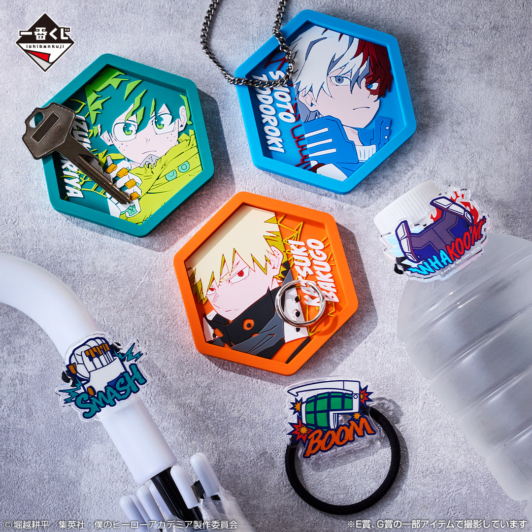 Rubber Tray My Hero Academia (E) Ichiban Kuji My Hero Academia Stand Up Again Set Complet