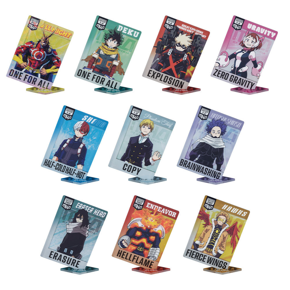 Acrylique Stand My Hero Academia (F) Ichiban Kuji My Hero Academia Continuous Star Set Complet