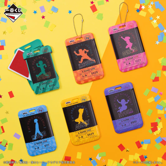 Porte-carte My Hero Academia (I) Ichiban Kuji My Hero Academia Cultural Festival Set Complet