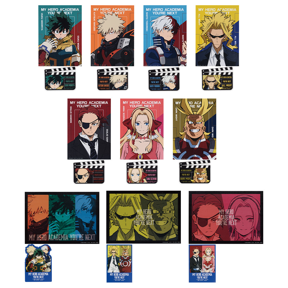 Art Board My Hero Academia (H) Ichiban Kuji My Hero Academia You're Next Set Complet