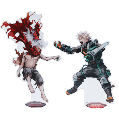 Acrylique Stand Mega Bakugo & Shigaraki My Hero Academia Exhibition