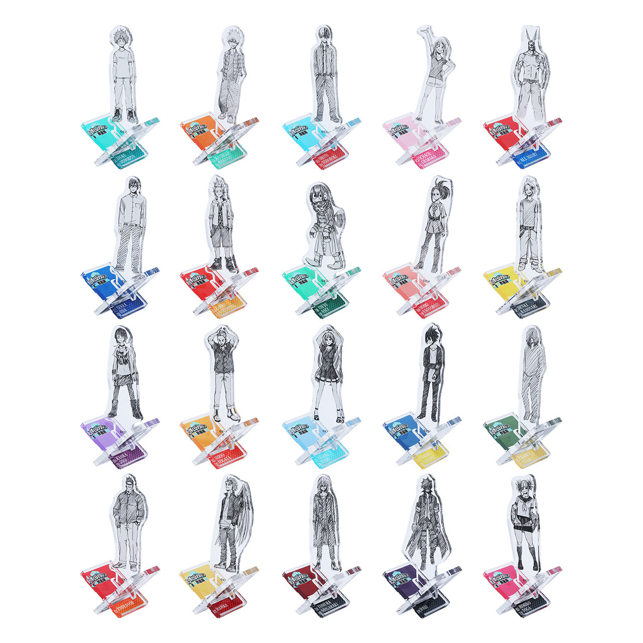 Acrylique Stand X Ver. My Hero Academia Exhibition