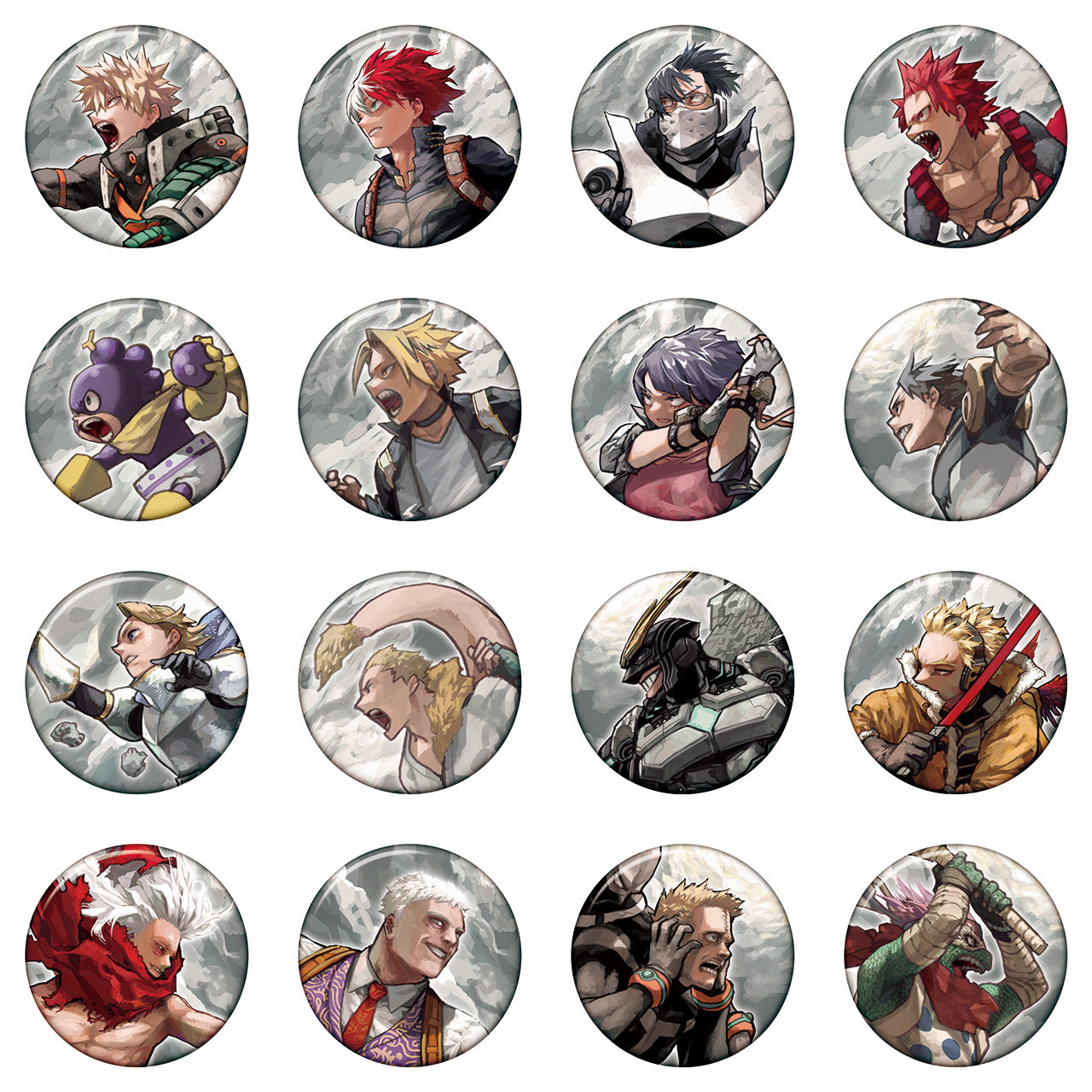 Badge Heroes VS Villains Supreme My Hero Academia Exhibition