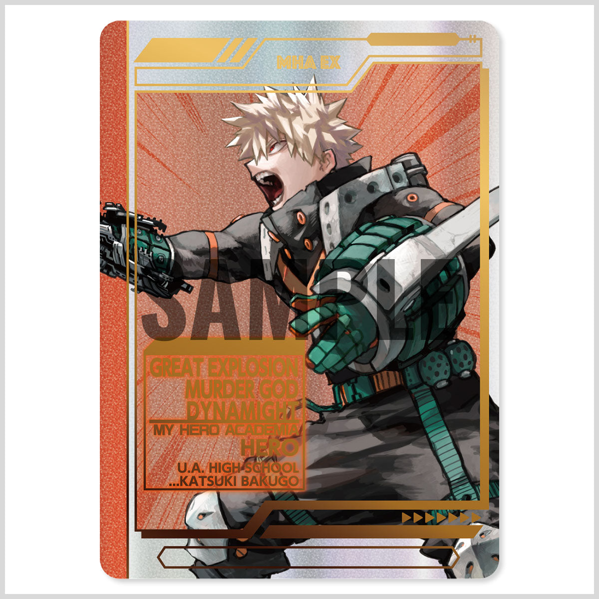 Clear Card My Hero Academia Exhibition Special Set 6Pcs
