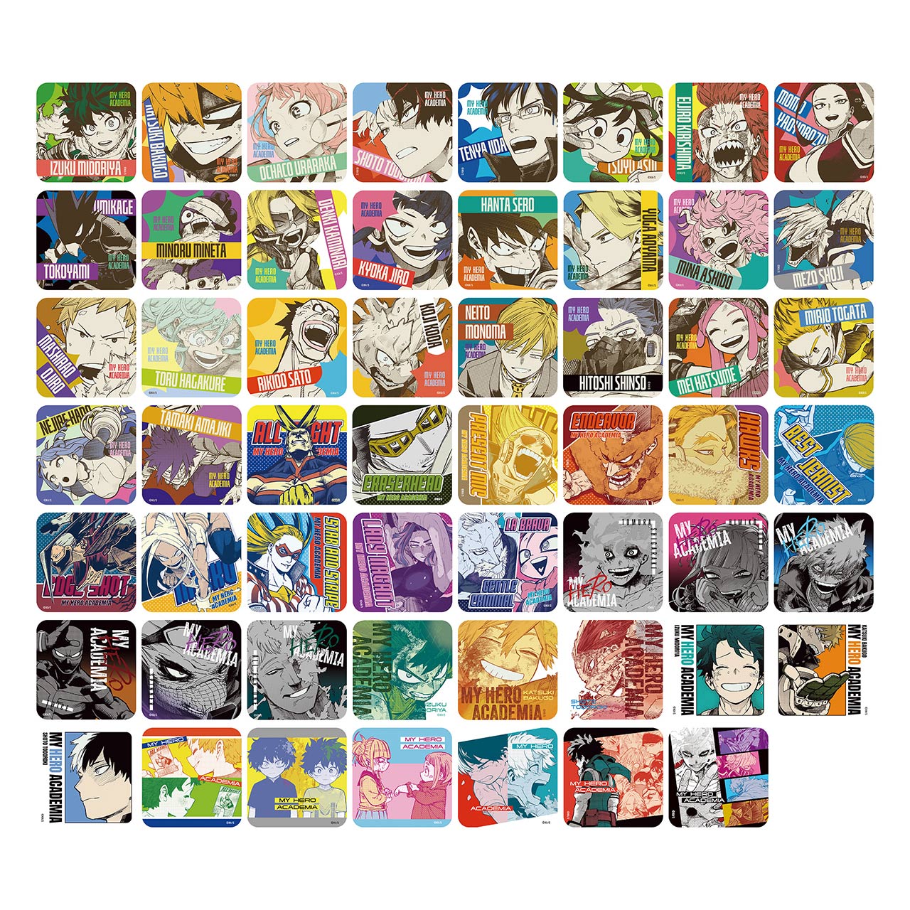 Coaster My Hero Academia Exhibition