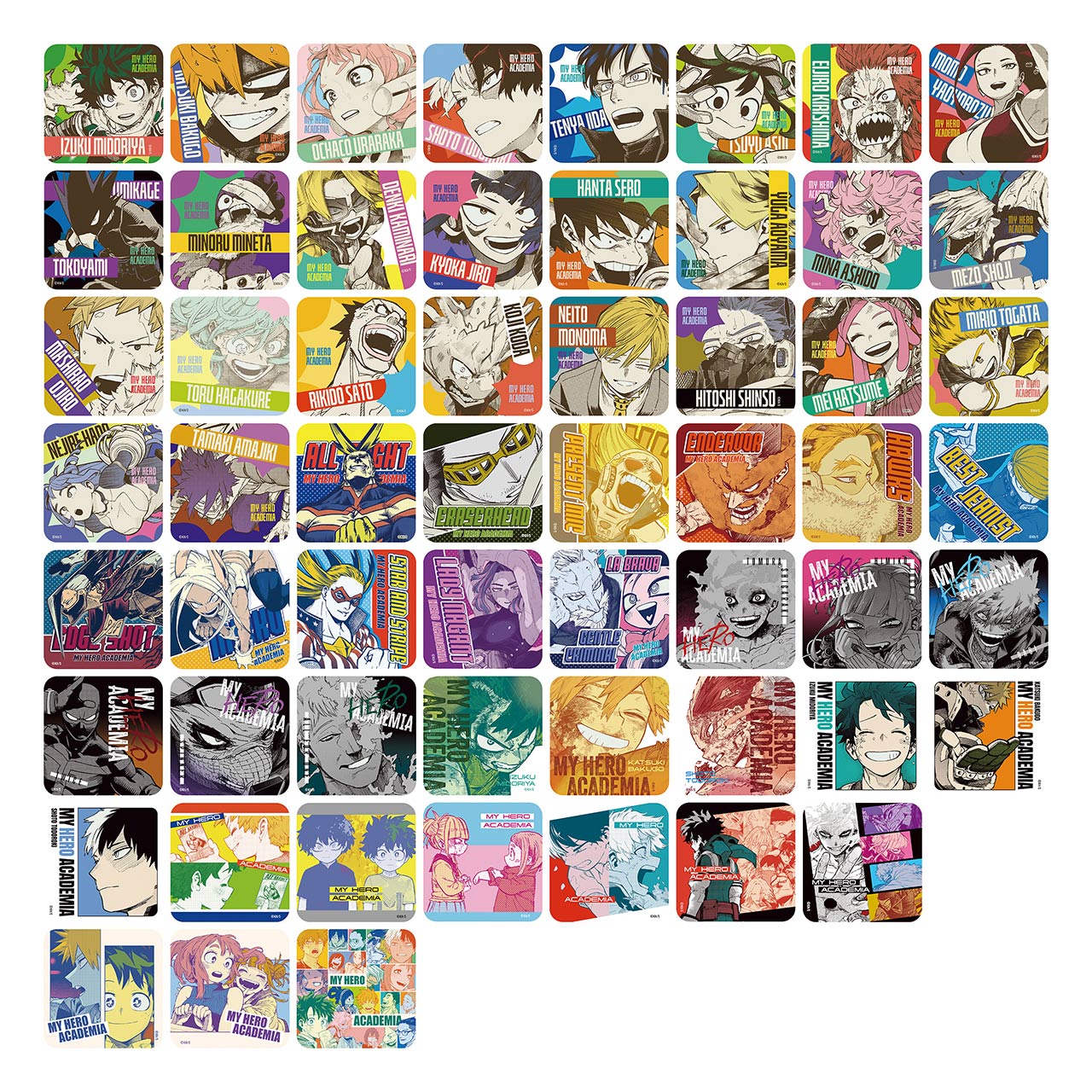 Coaster My Hero Academia Exhibition