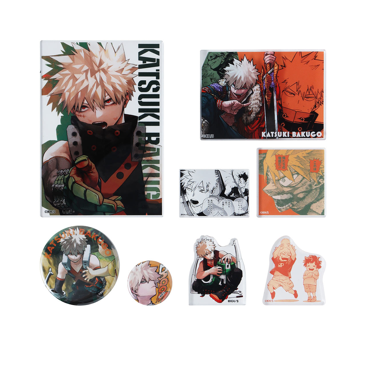 Coffret Memory Katsuki Bakugo My Hero Academia Exhibition