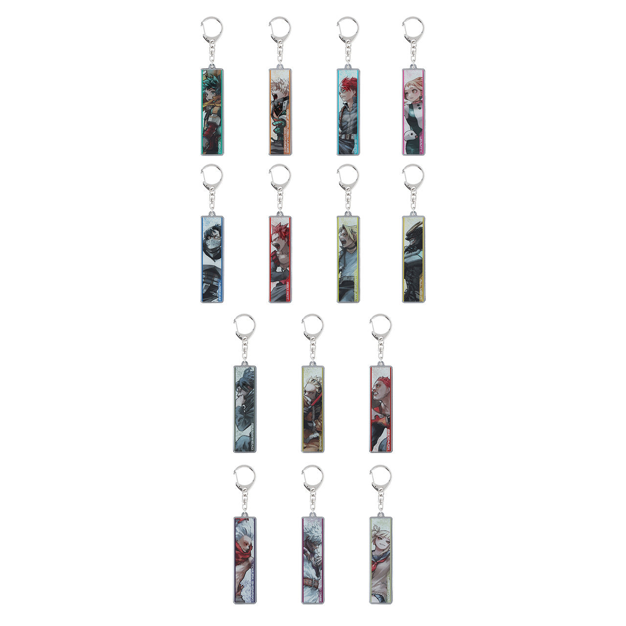 Porte-clefs Metallic Ver. My Hero Academia Exhibition