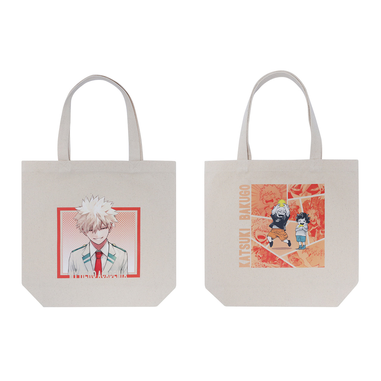 Tote Bag Izuku & Bakugo My Hero Academia Exhibition