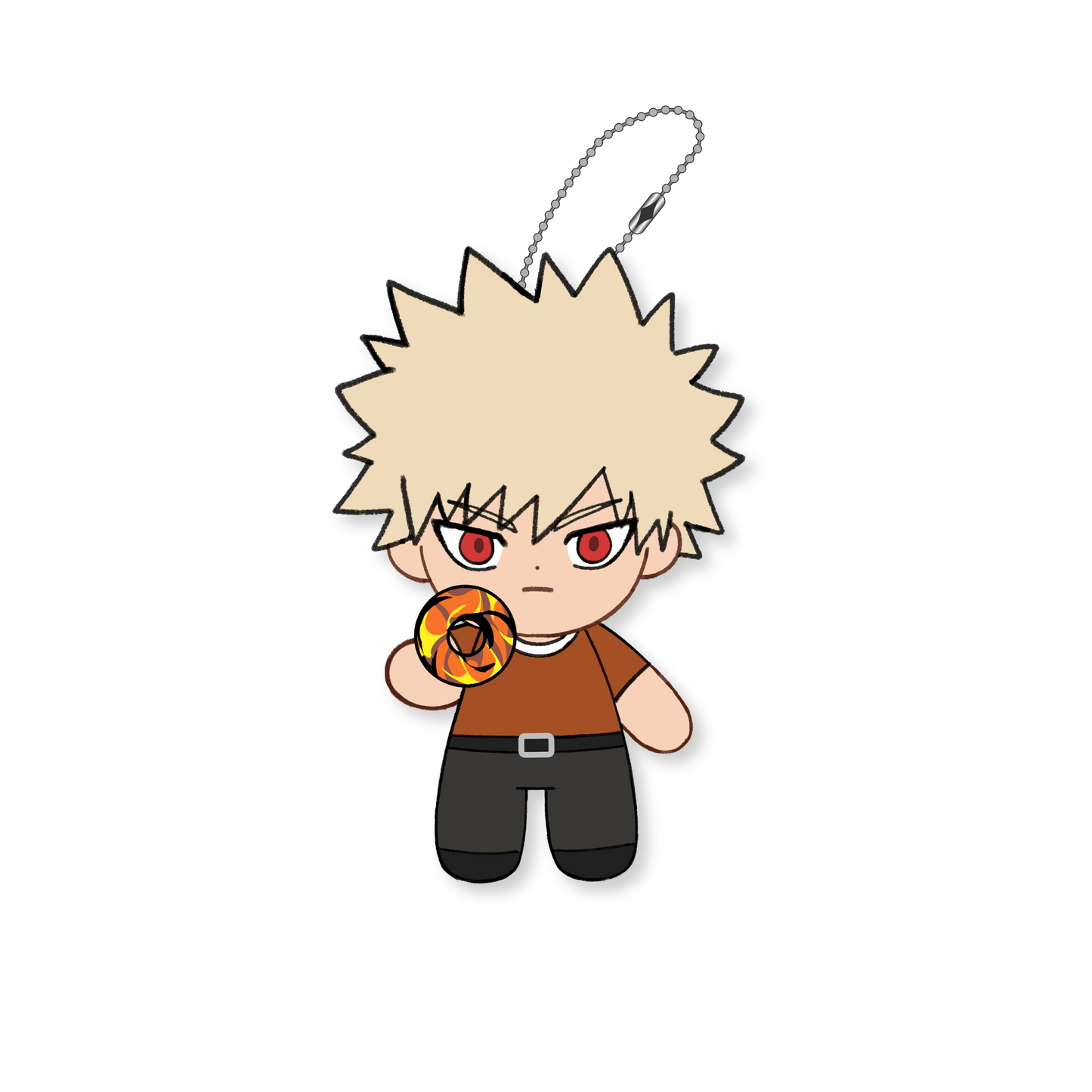 Peluche Bakugo x Jack in the Donuts My Hero Academia Au Choix