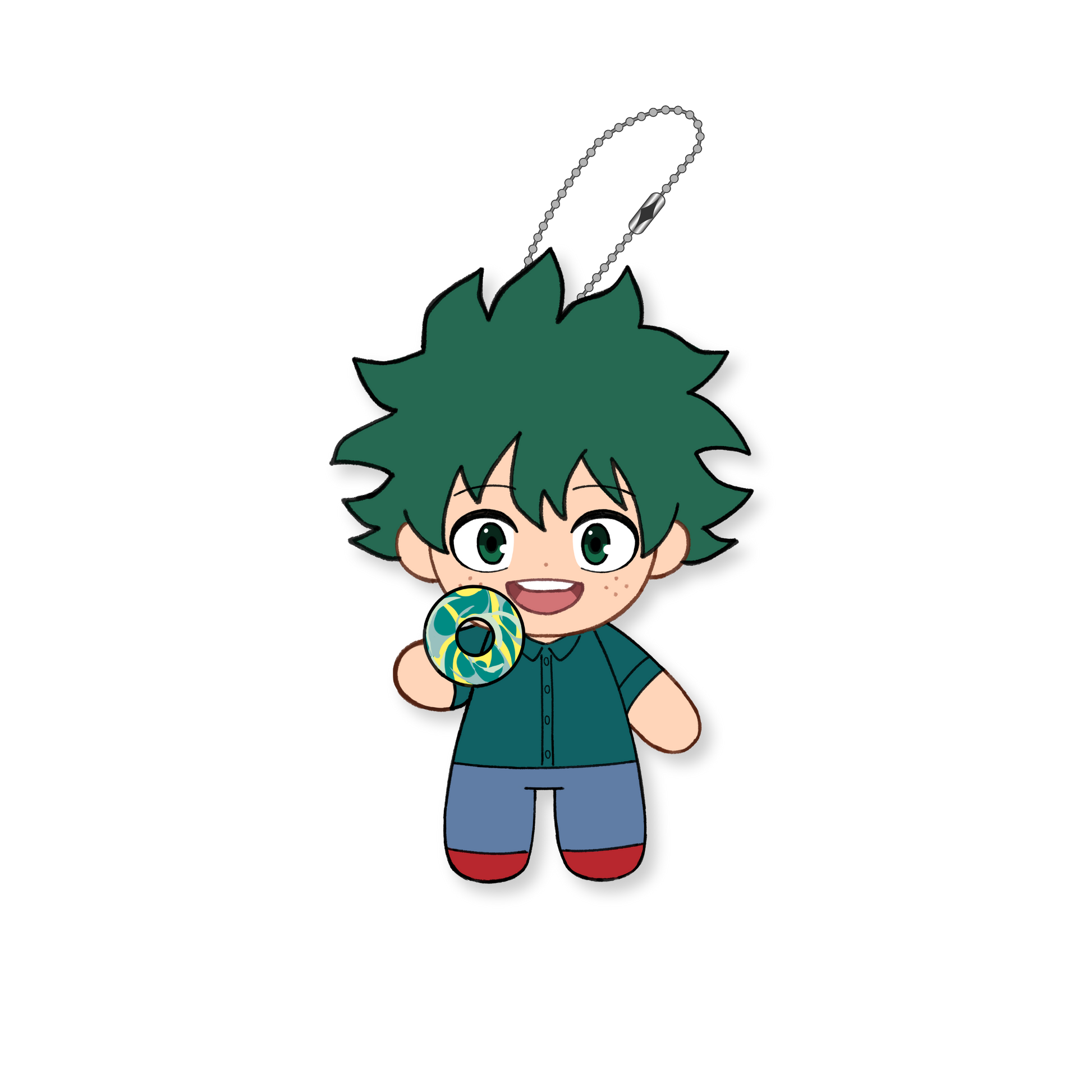 Peluche Midoriya x Jack in the Donuts My Hero Academia Au Choix