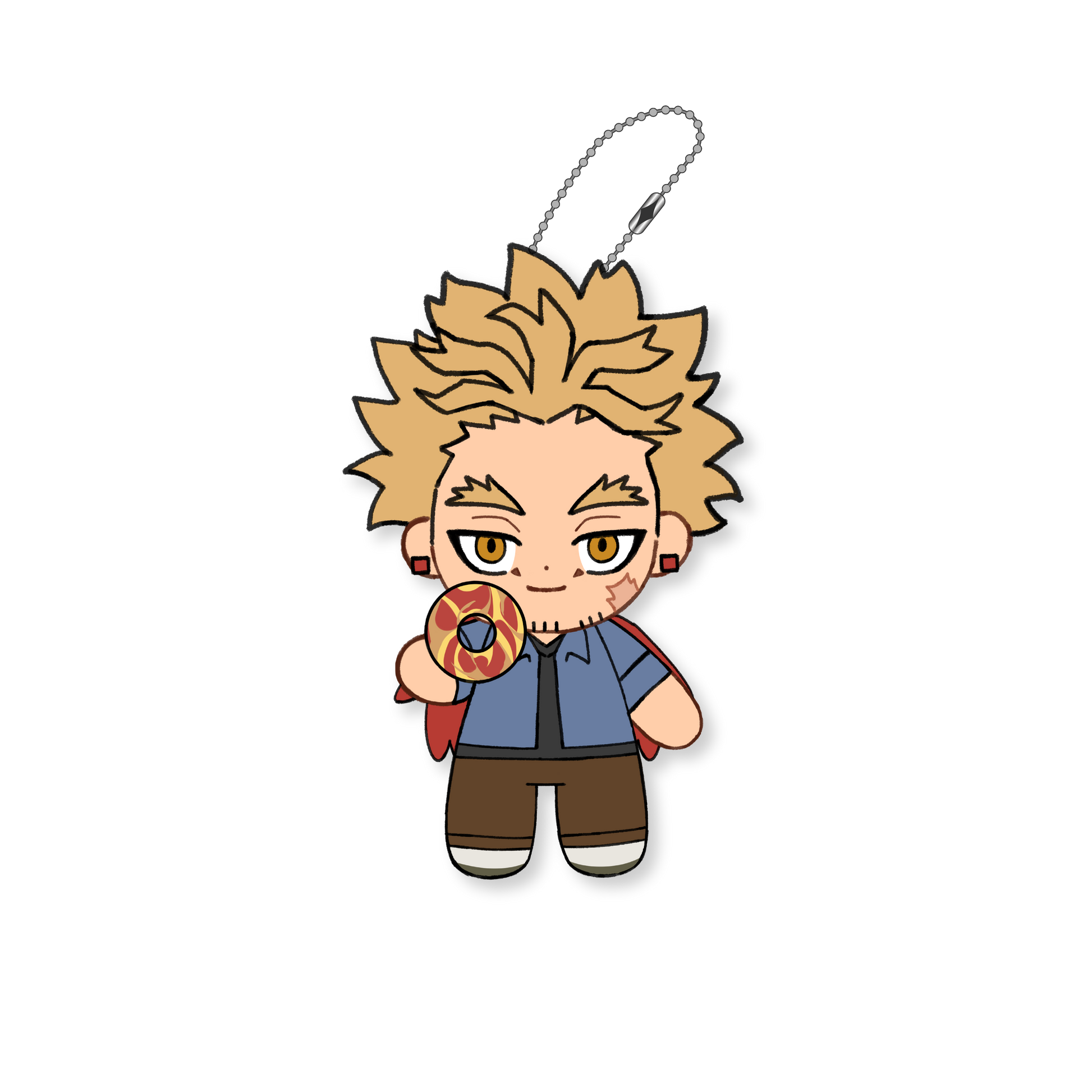 Peluche Hawks x Jack in the Donuts My Hero Academia