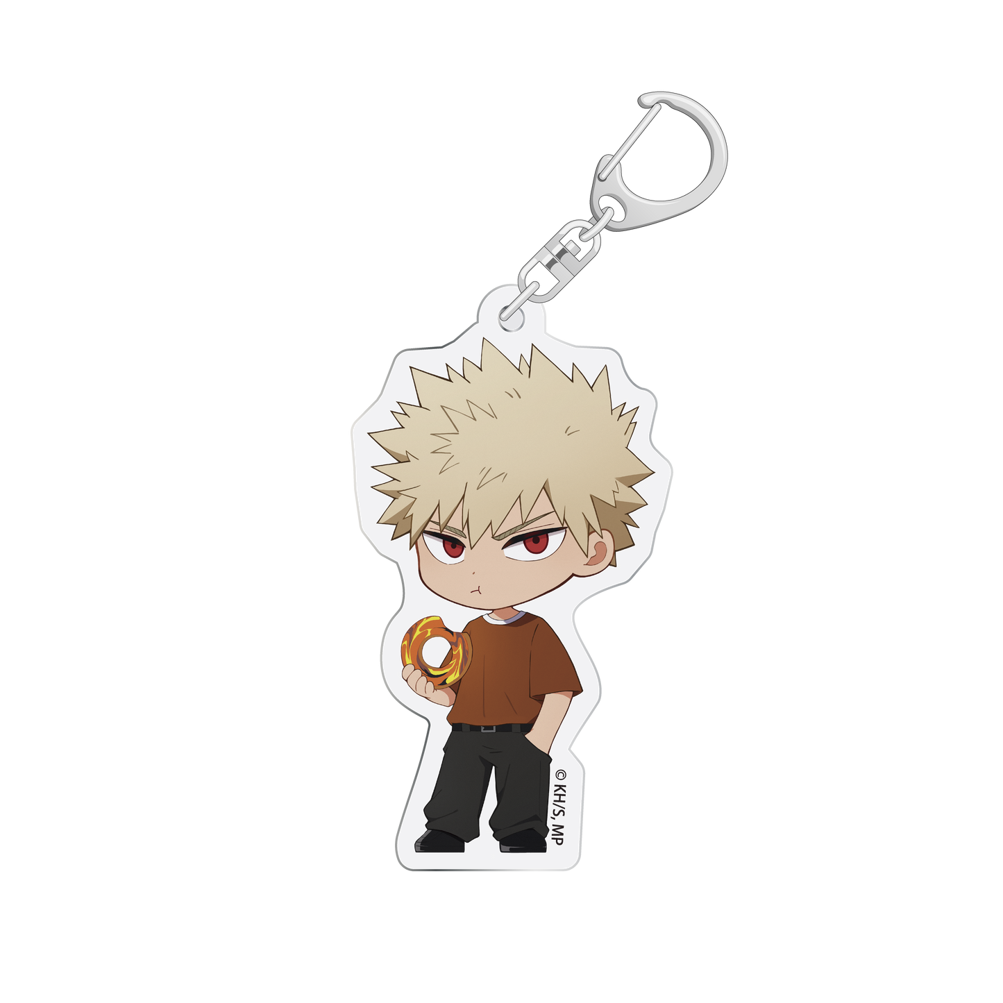 Porte-clefs Bakugo x Jack in the Donuts My Hero Academia Au Choix
