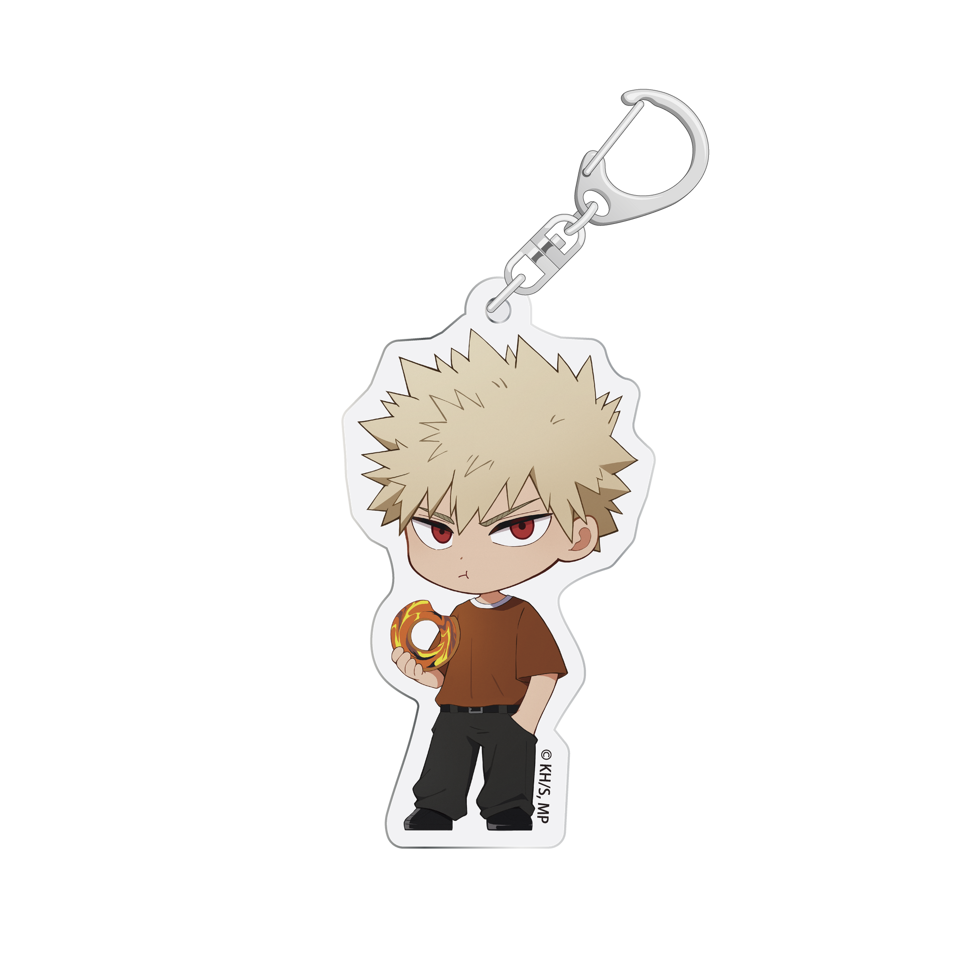 Porte-clefs Bakugo x Jack in the Donuts My Hero Academia Au Choix